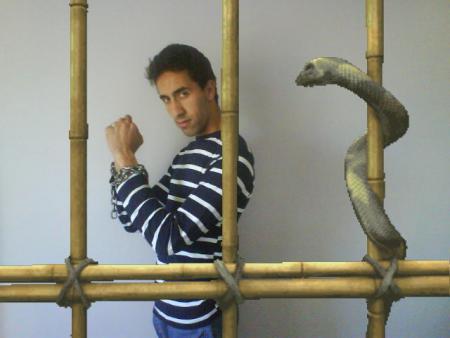 en Prison sauvage ... il manque que l'arriere plan